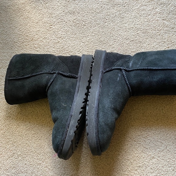 Black suede Uggs black size 6 - Picture 5 of 7